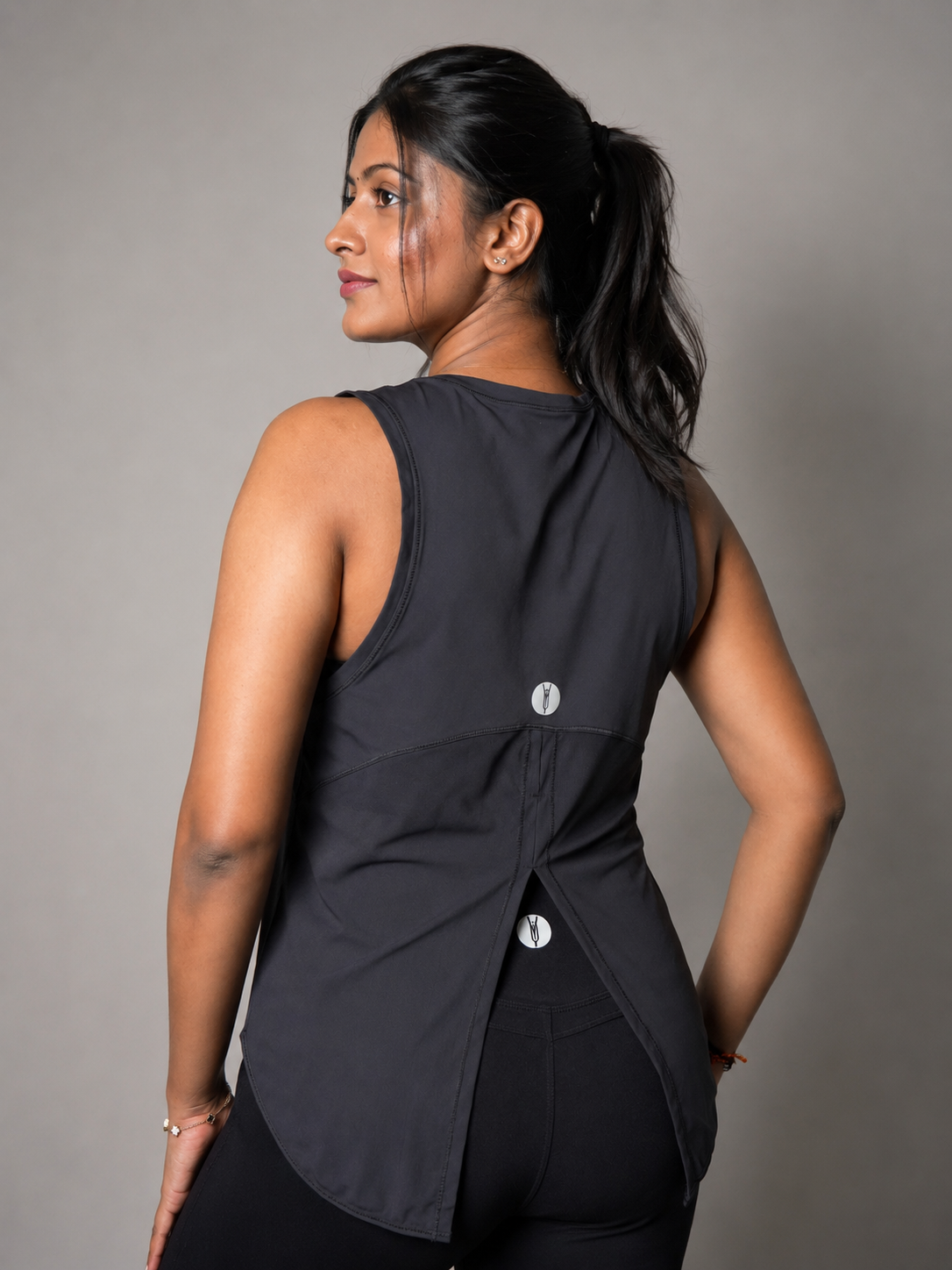 Blaze Backslit Black